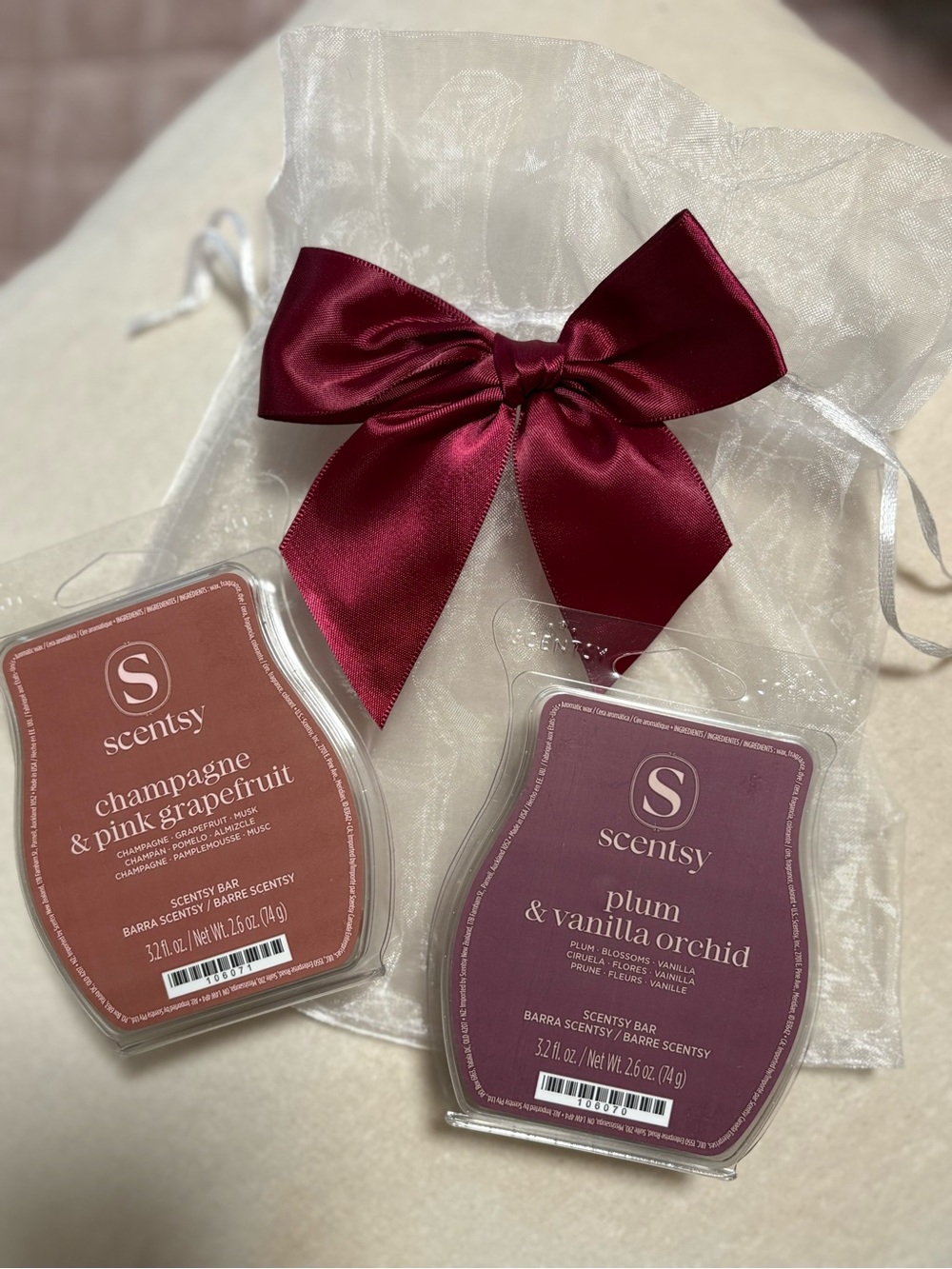 Scentsy Bar set of 2 Valentines Collection 2026